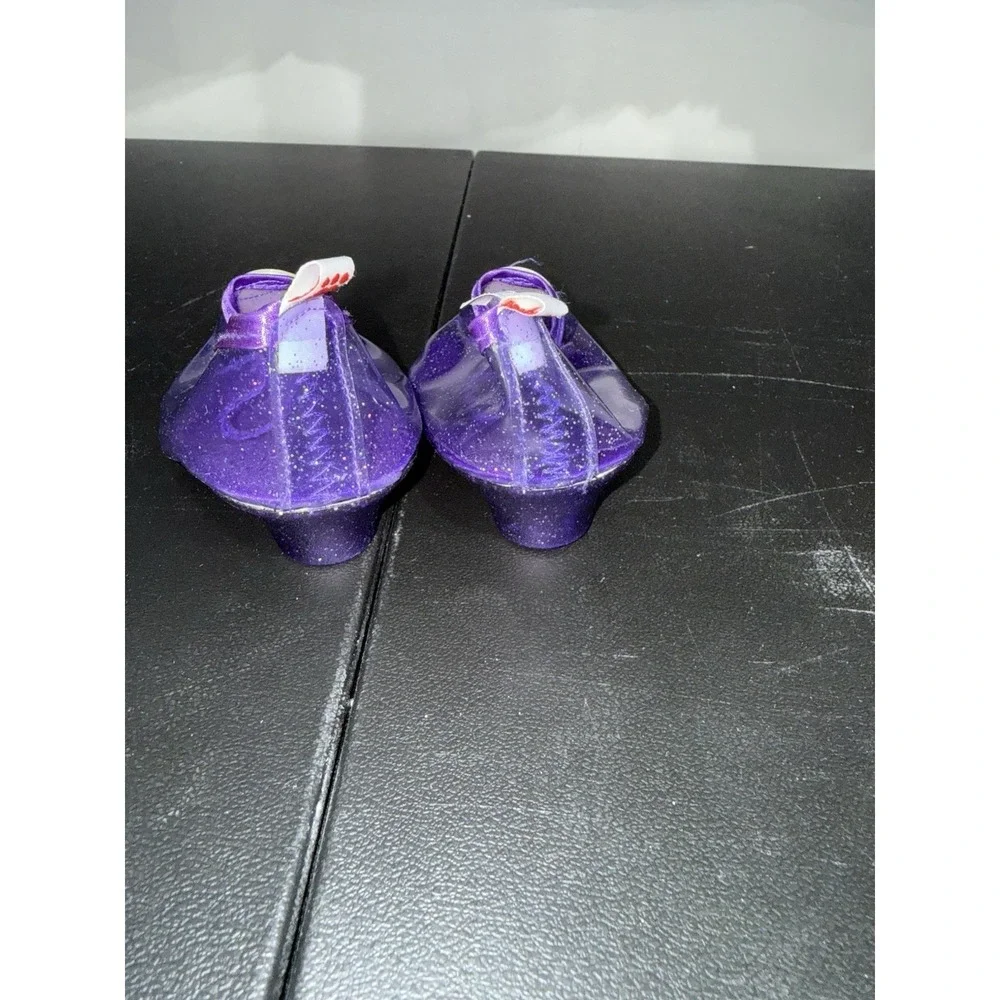 Build-A-Bear Ariel Cameo Limited Edition Purple Sparkly High Heel BAB‎ Shoes